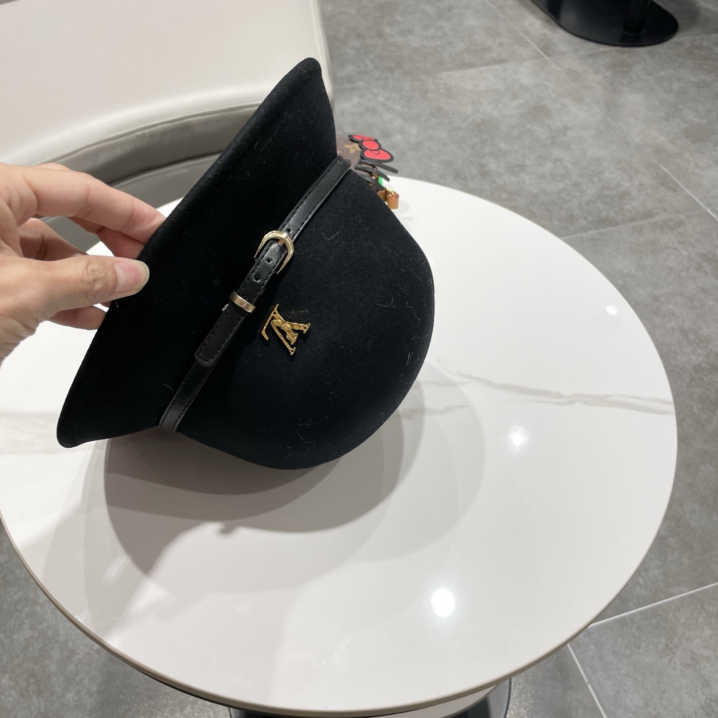 l0vis Vvtt0n bucket hat 100% wool 57cm head circumference