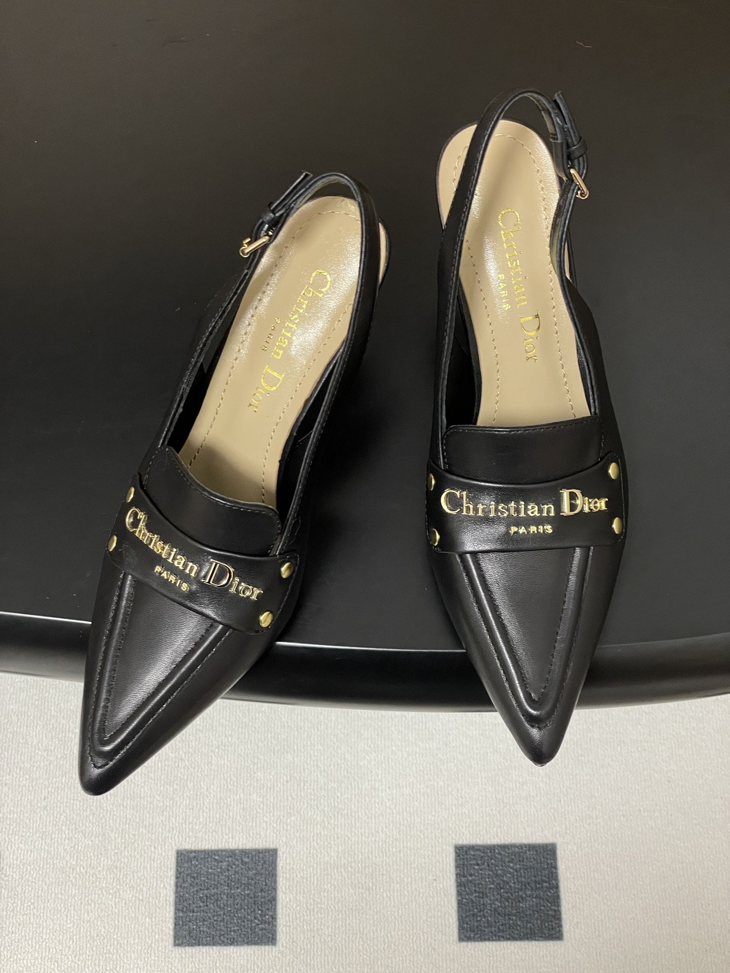 UA D10r Boy Slingback Pump 8.5cm Heel