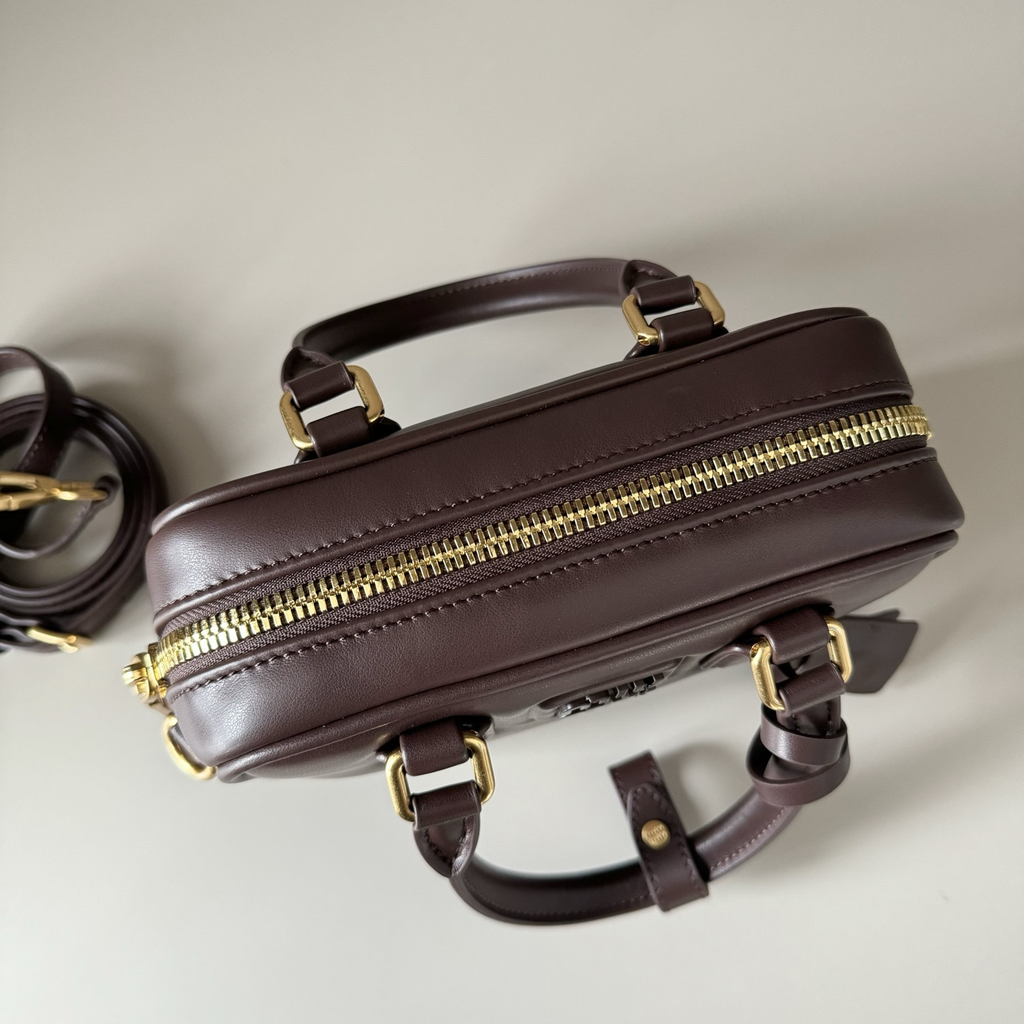M1v M1v arcadie leather bag 13x19x6cm