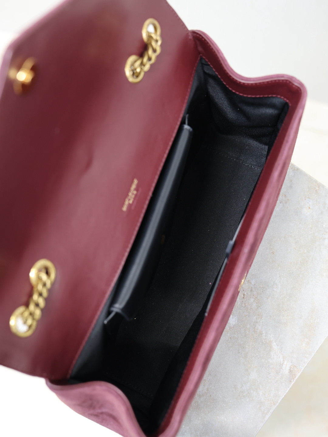 Y51 loulou medium in suede 29x17x8cm