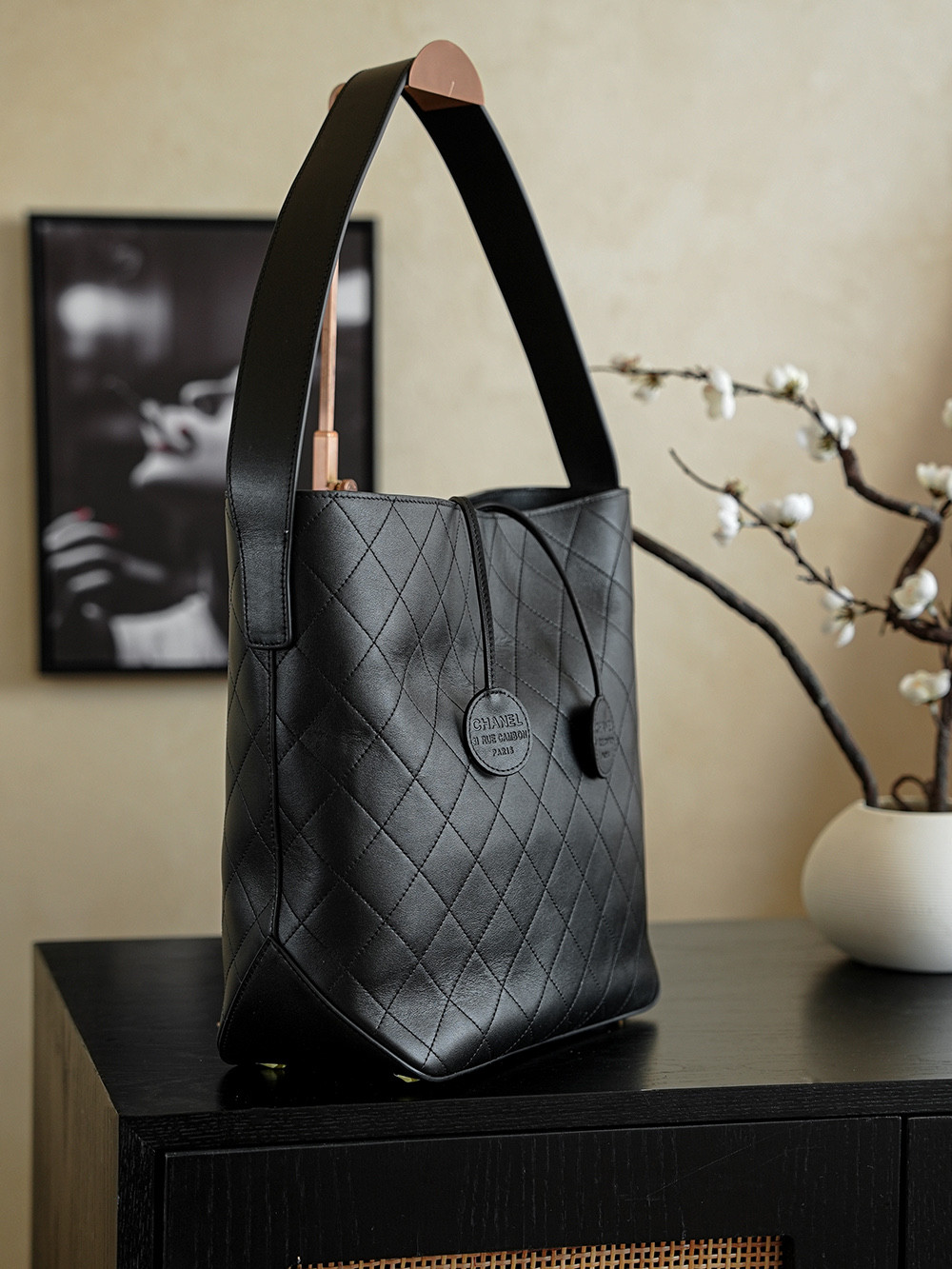Ch**el 26c bucket bag 12x32x31cm