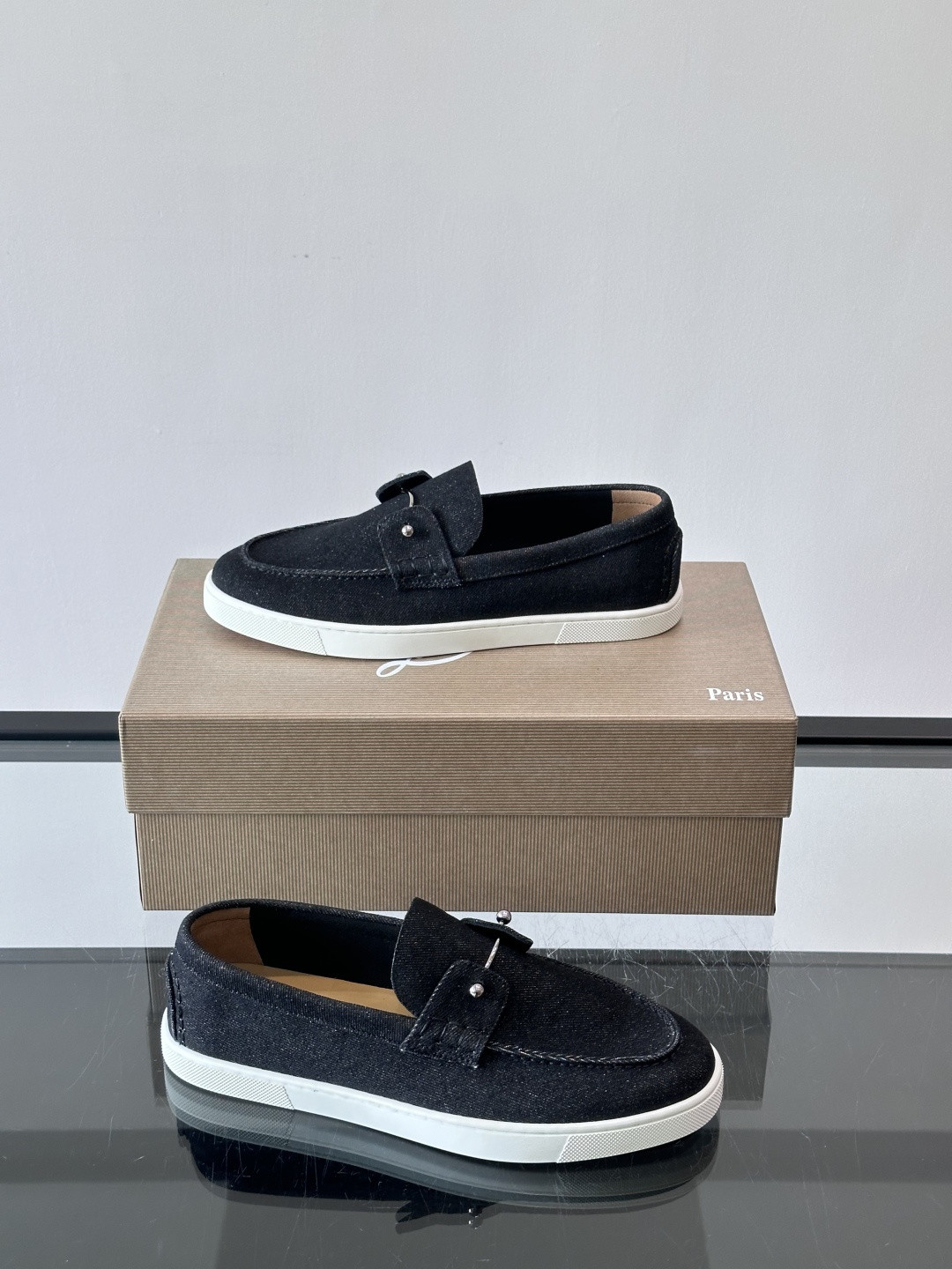ua Chr1st1an louboutin chambeliboat boat shoes