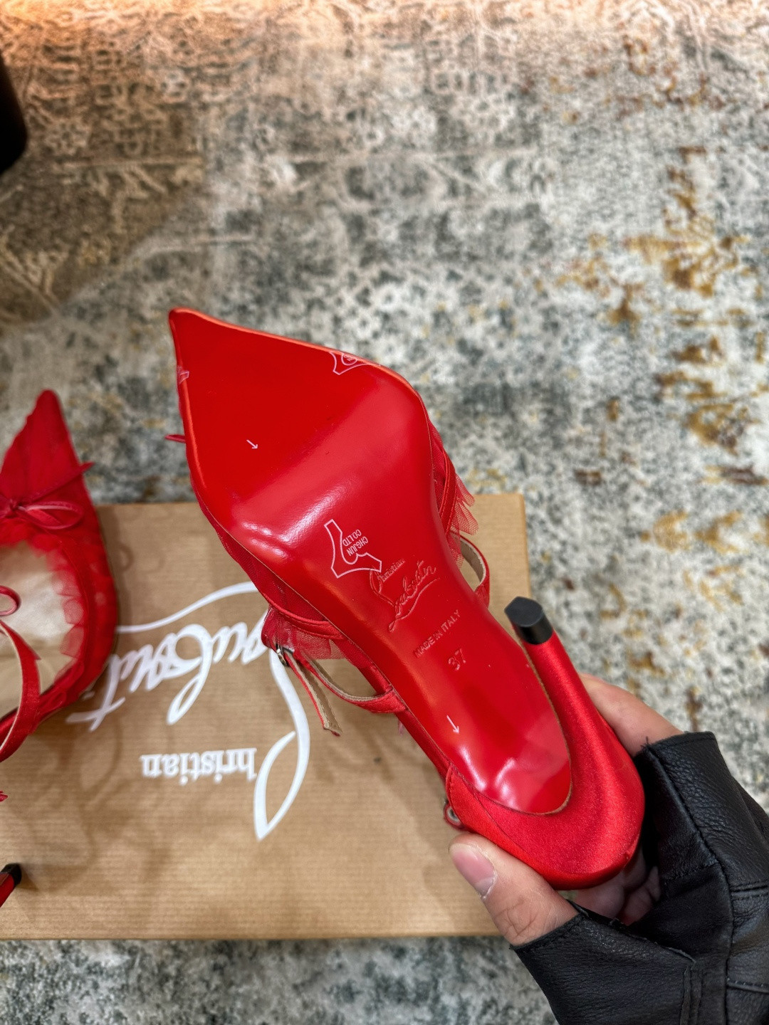 ua Chr1st1an louboutin 105mm pumps