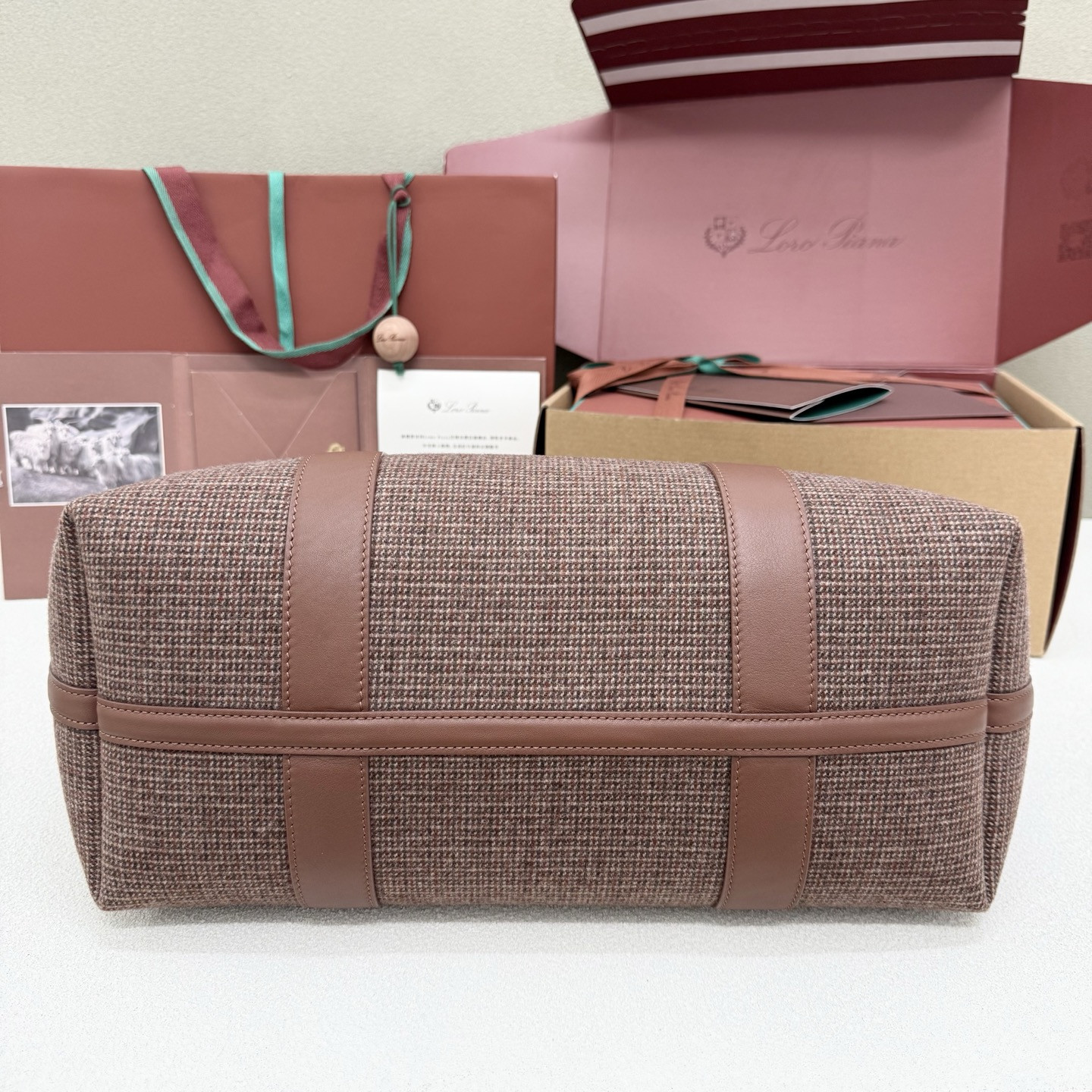 L0r0 P1ana large ghiera shopper 40x26x18cm