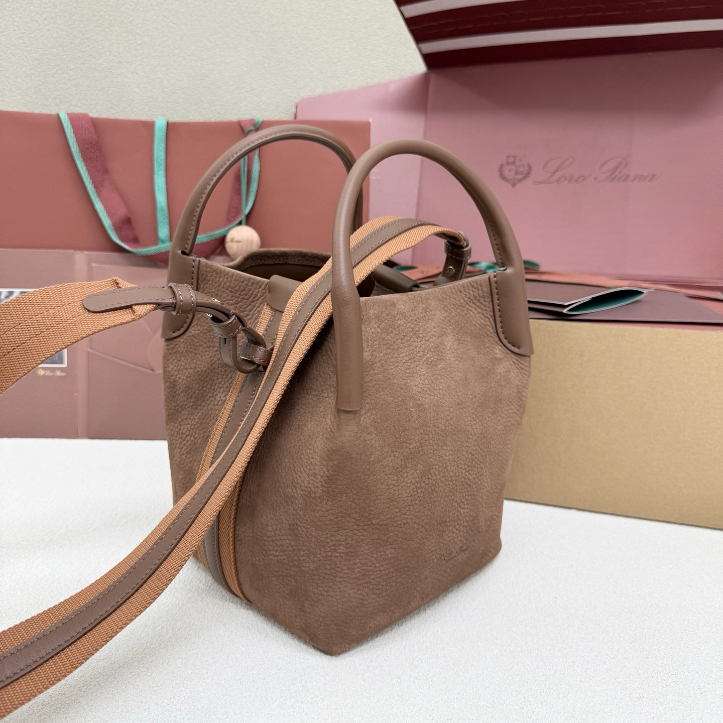 L0r0 P1ana small bale bag 17x20x17cm